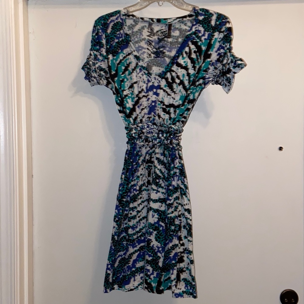 Buffalo Jeans Mini Dress with Cut Outs. Size S/P